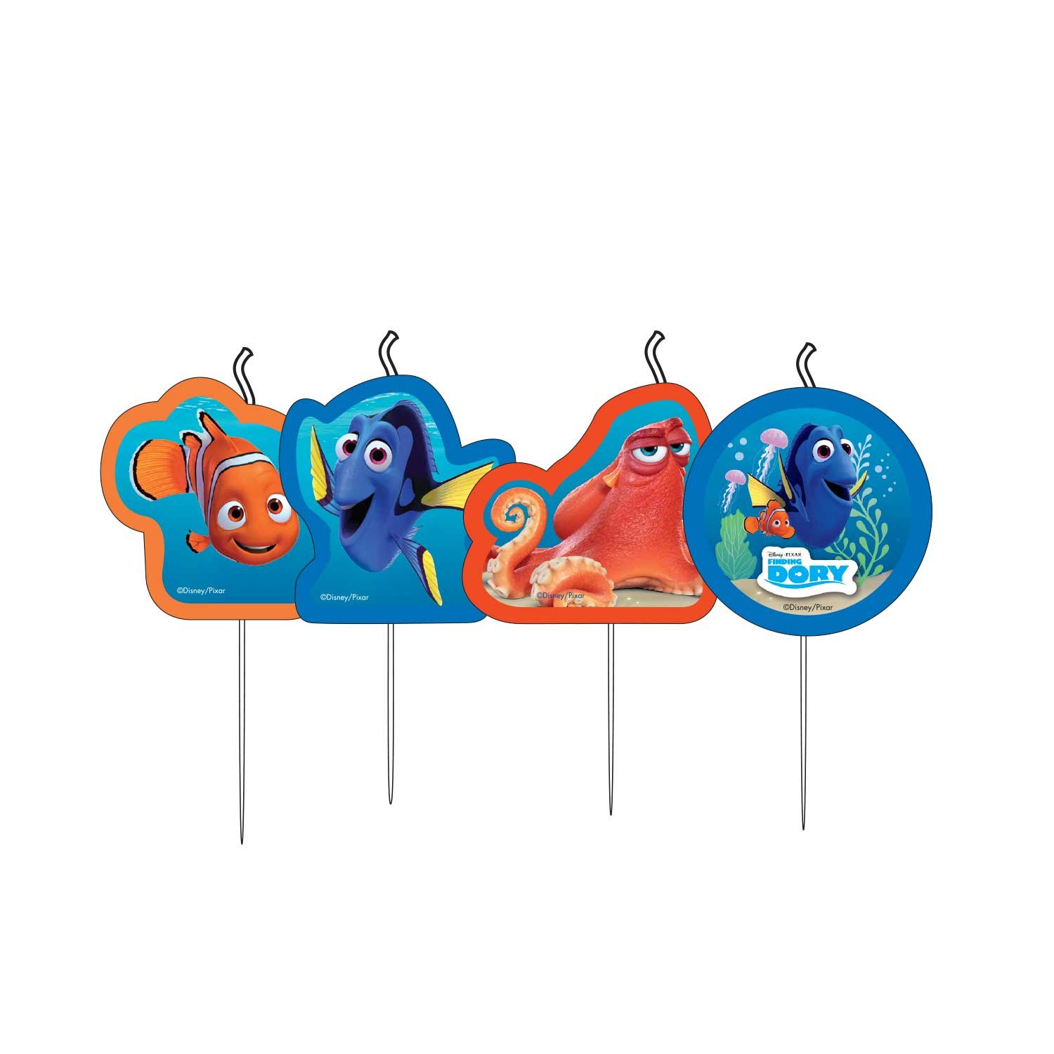 Global Imports Light Finding Dory 4 Candles