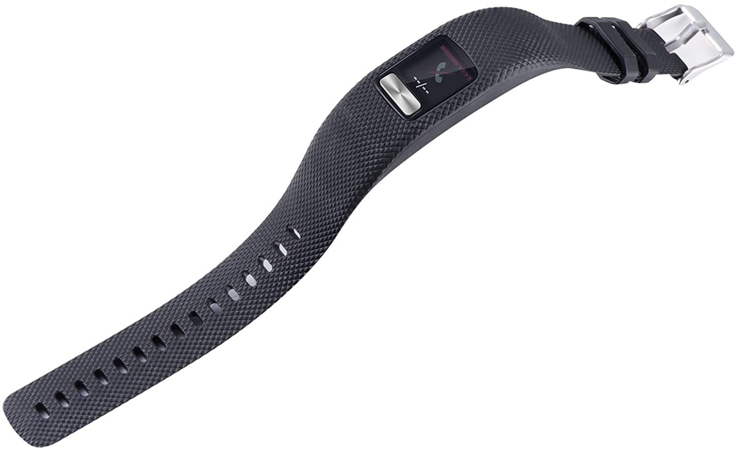 Cinturino Honecumi Per Garmin Vivofit 4: Ricambio In Silicone Con Fibbia Metallo, Taglie Piccola E Grande, Colori Assortiti