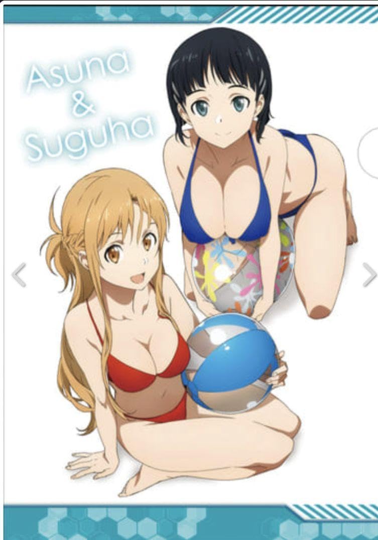 かえる/1割引*送料無料★SAO⑩⑩アスナ 黒ビキニ A4クリアファイル かえる/1割引*送料無料☆SAO⑩⑩アスナ 黒ビキニ A4クリア