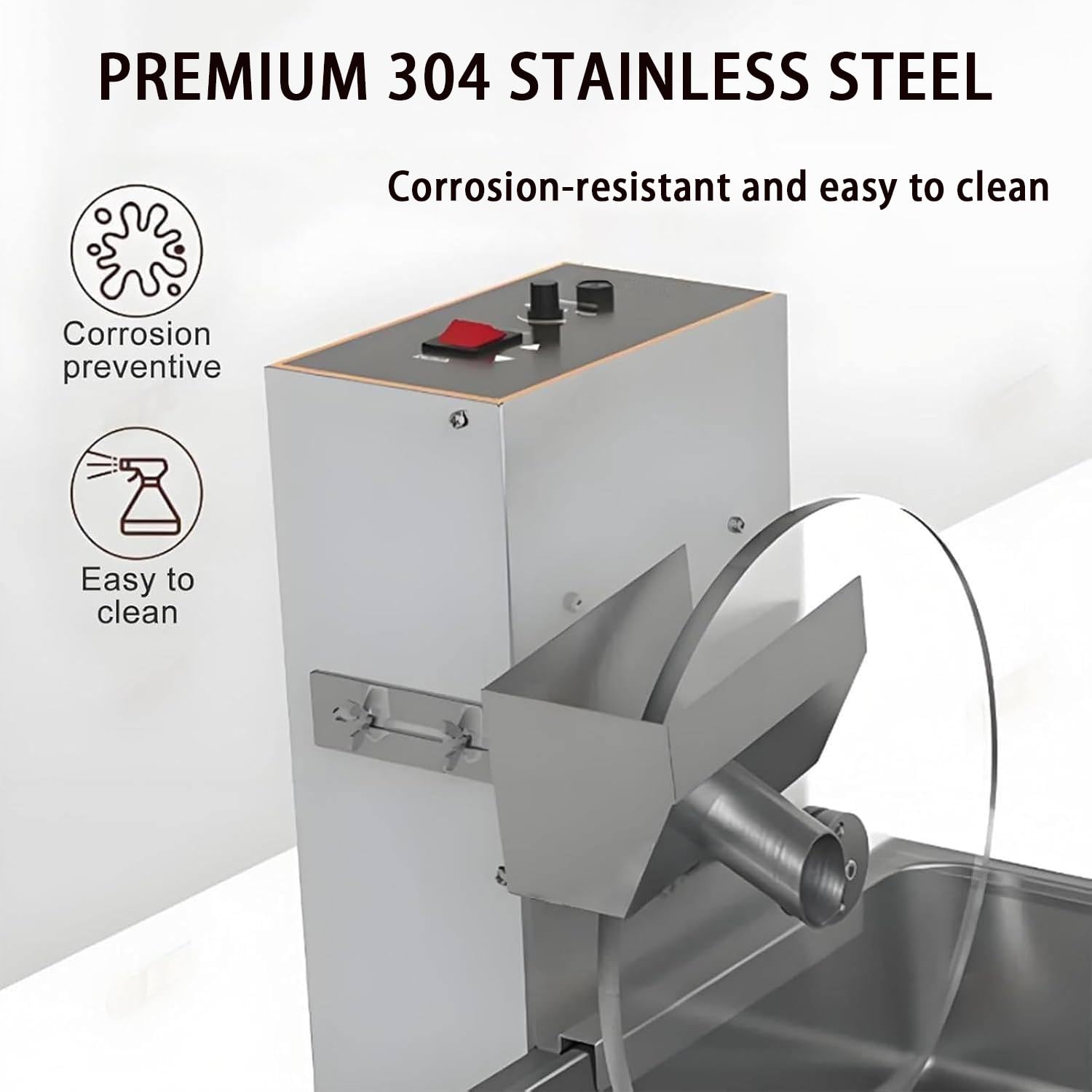 EléCtrica Templador De Chocolate con Temperatura, Estructura Robusta Y Multifuncional para Procesar, Recubrir Y Dar Forma Al Chocolate 8LMeltingMixer