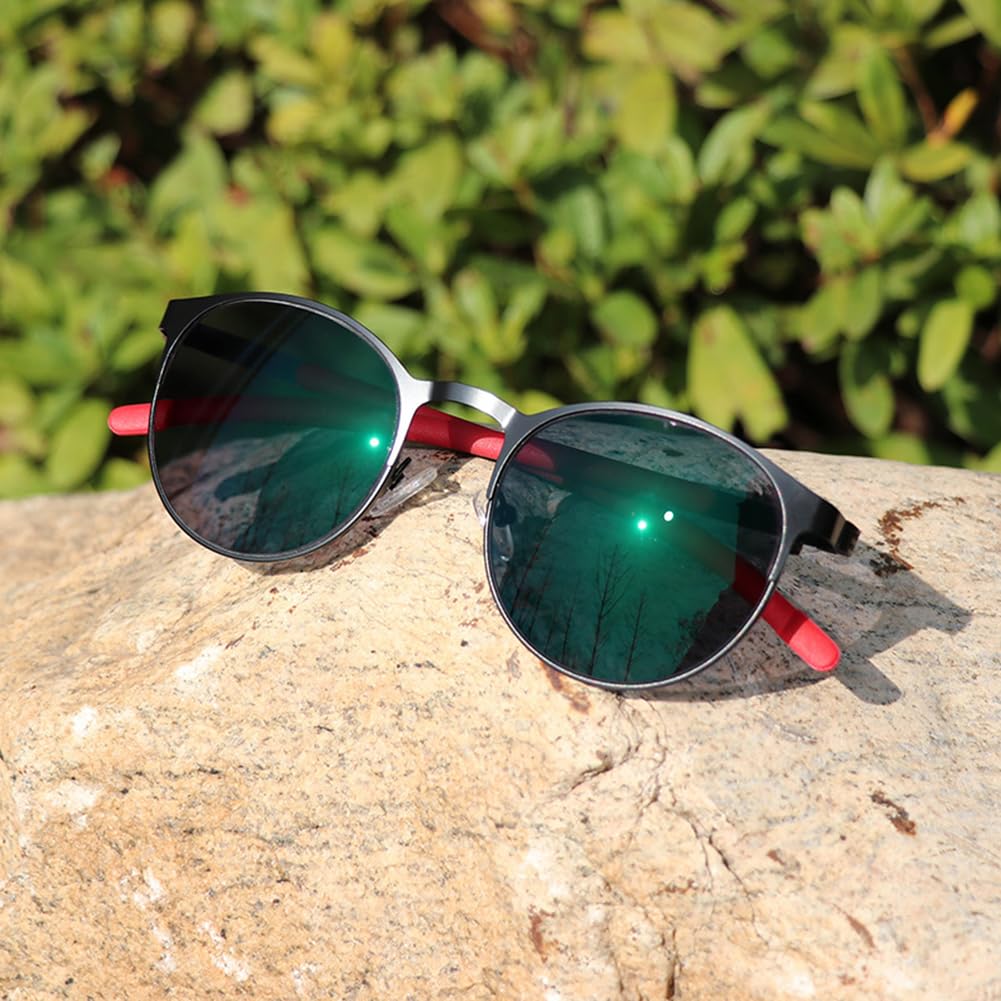 JIETIAN Al Aire Libre fotocrómico/Protección Ultravioleta HD Gafas de Sol, 1.56 Gafas de Lectura con Lente de Resina asférica/UV400,01,+1.25
