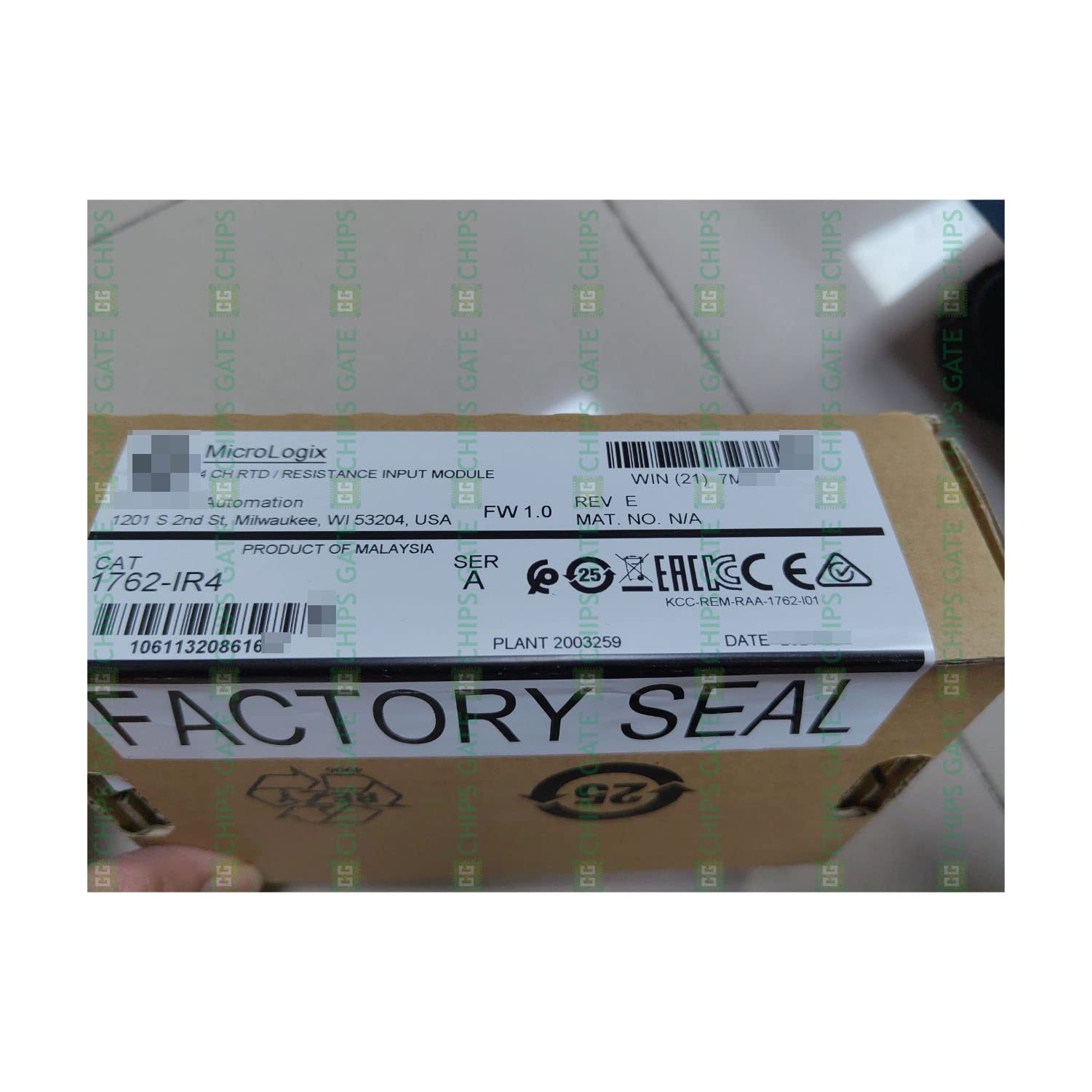 4 Point Module 1762-IR4 New Factory Sealed