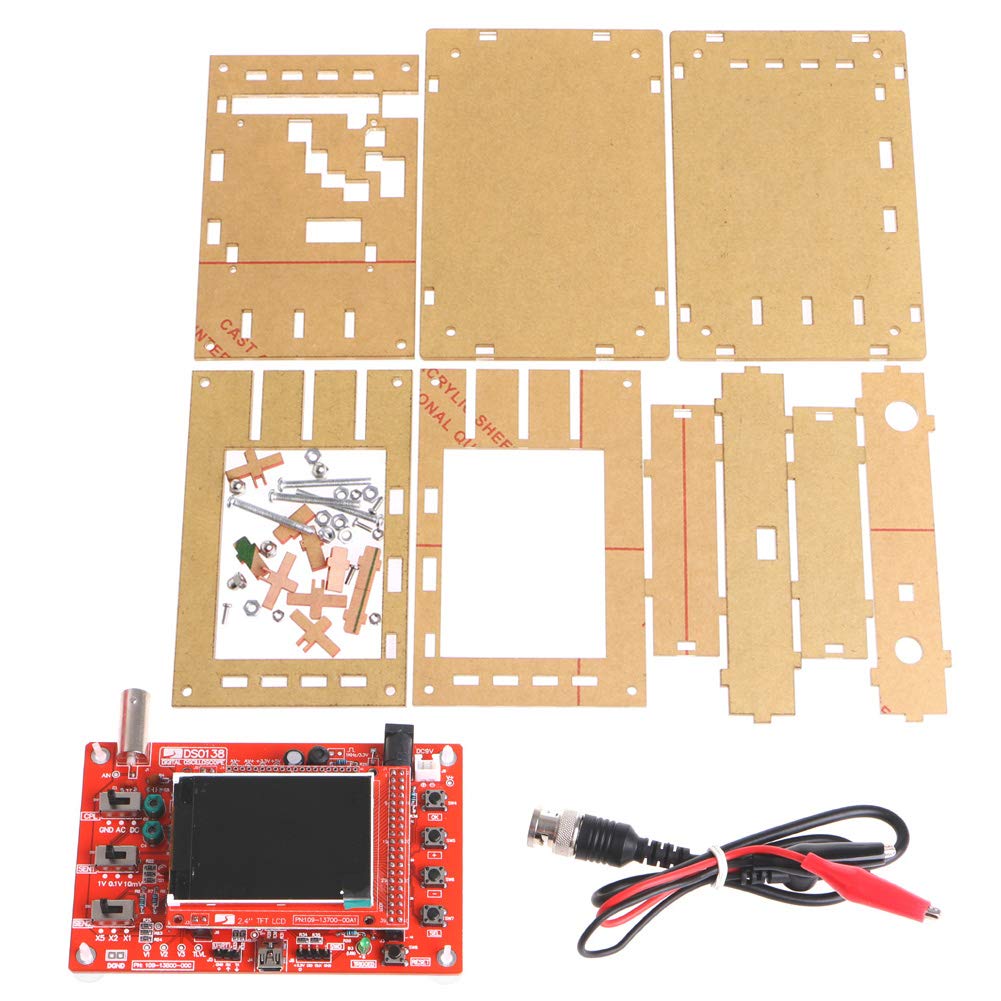 Bilinli As The Picture Shows Acrylic Diy Clear Shell Case For Dso138 2.4" Tft Digital Oscilloscope Kit