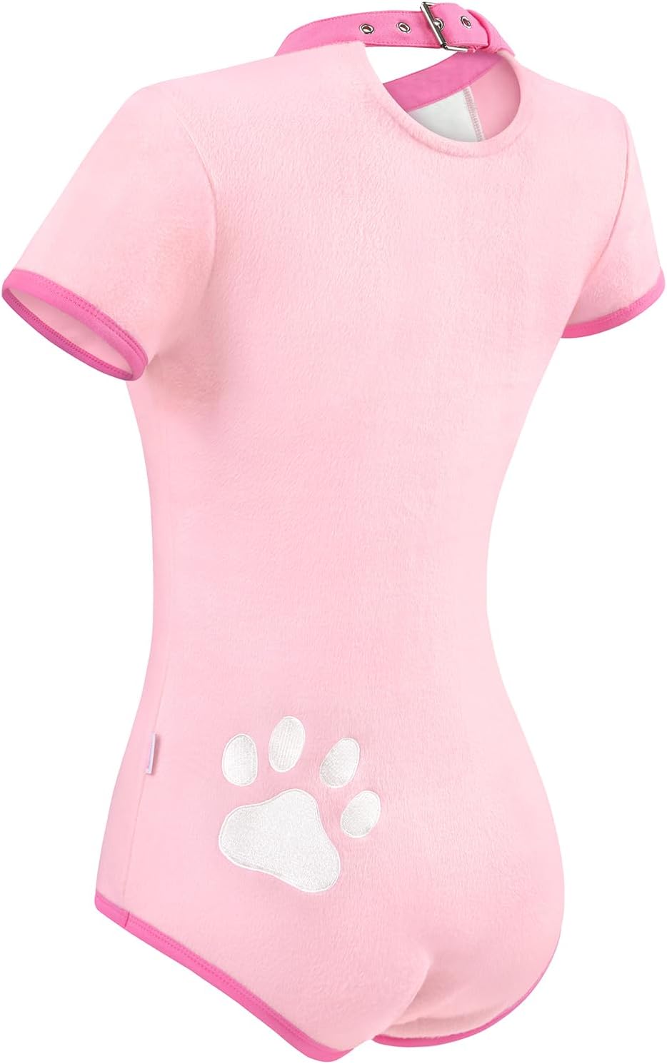 Littleforbig Cotton Collared Romper Onesie Pajamas Bodysuit - Pretty Pet Onesie