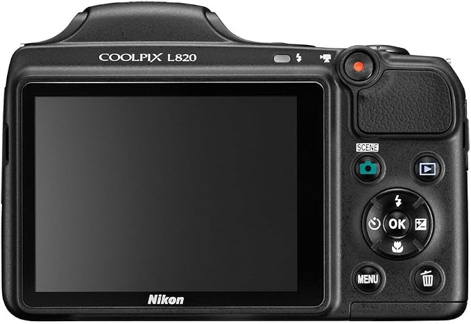Nikon COOLPIX L820 Cámara Digital 16 MP Zoom 30x miniatura 4