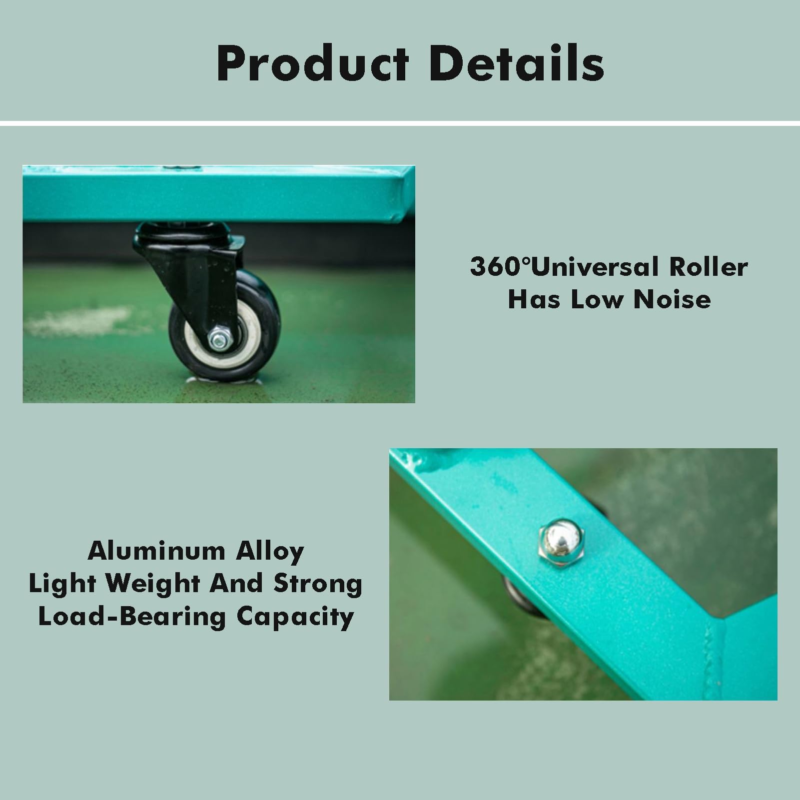 Escobilla de goma for suelos a gran escala/limpiador de agua for canchas | Cuenta con ruedas universales for un movimiento flexible, adecuadas for canchas deportivas(Green)