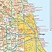 Chicago, Illinois Wall Map, Small - 15