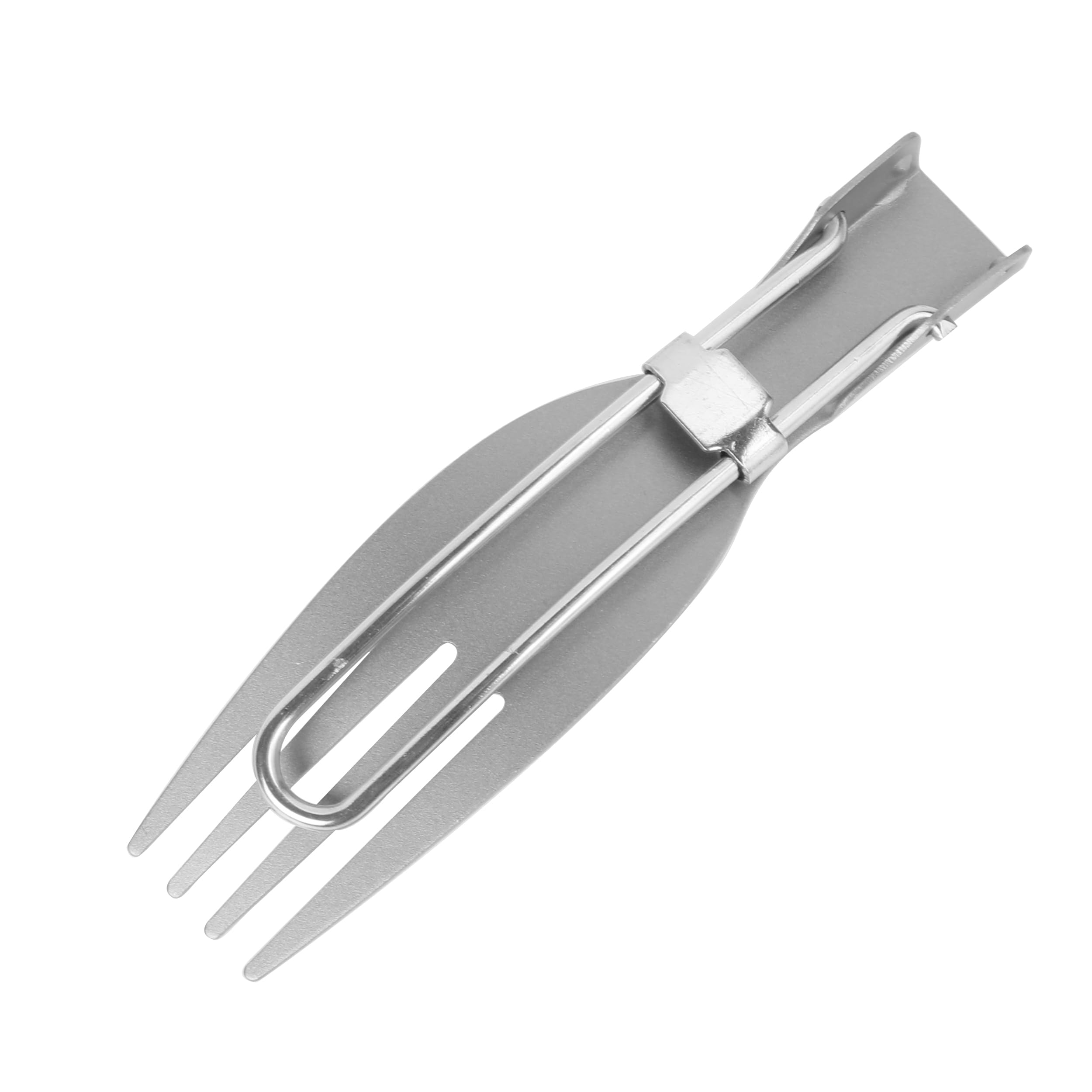 Titan Camping Becher Topf 900ml mit Deckel & Klappbarem Besteck (Messer, Gabel, Löffel)
