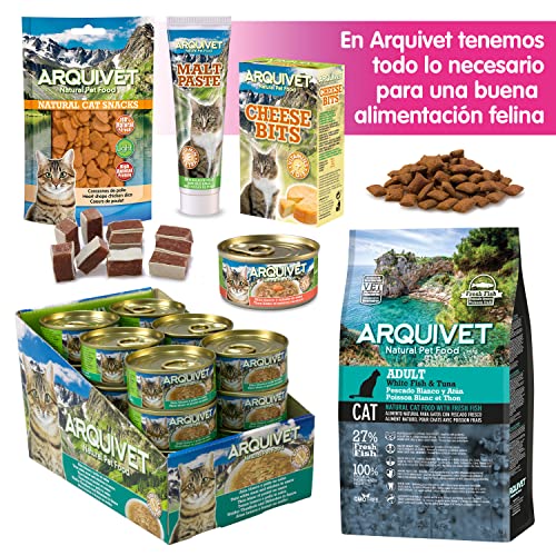 Friandises crémeuses pour chat difficile au thon et saumon boîte de 12 sachets
