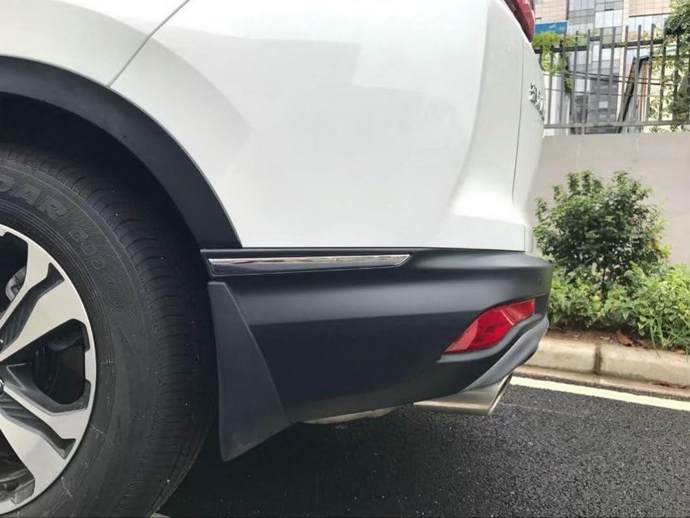 Beautost For Honda 2017 2018 2019 2020 2021 2022 CR-V CRV Rear Bumper Back Corner Protection Cover Trim Stainless Steel