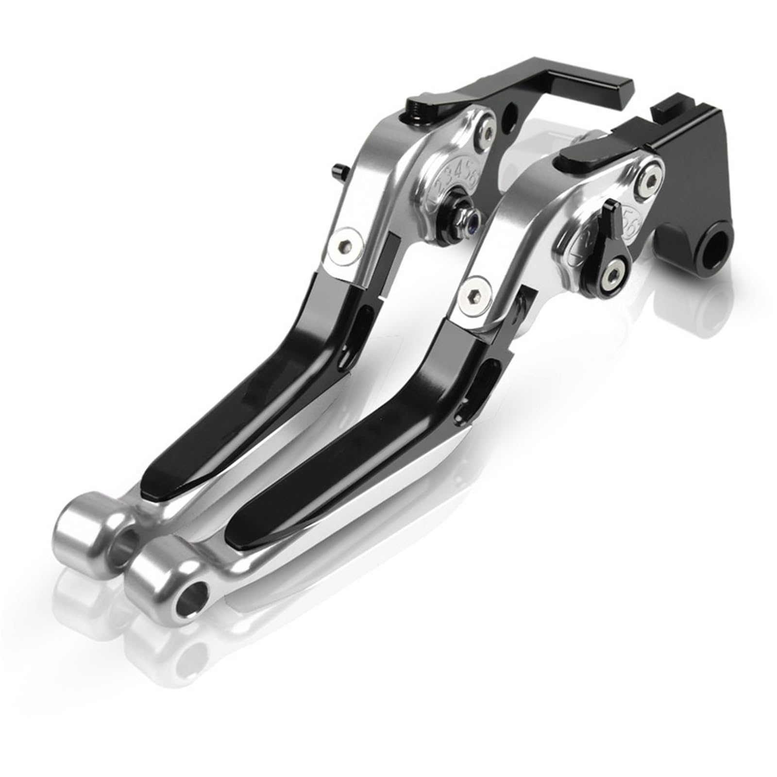 Tingyus U Motorbike Brake Lever For Xl750 For Transalp 2023- Clutch Lever Brake Set Adjustable Folding Handle Levers(U)