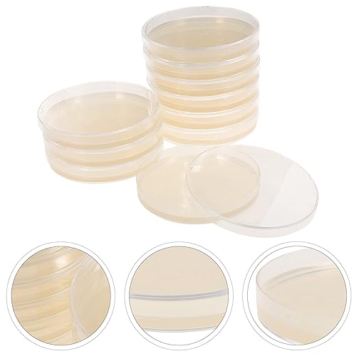 Miniatura 9 de 10 platos de agar, platos de agar Petri prevertidos, placas de Petri con agar, plato de Petri prevertido