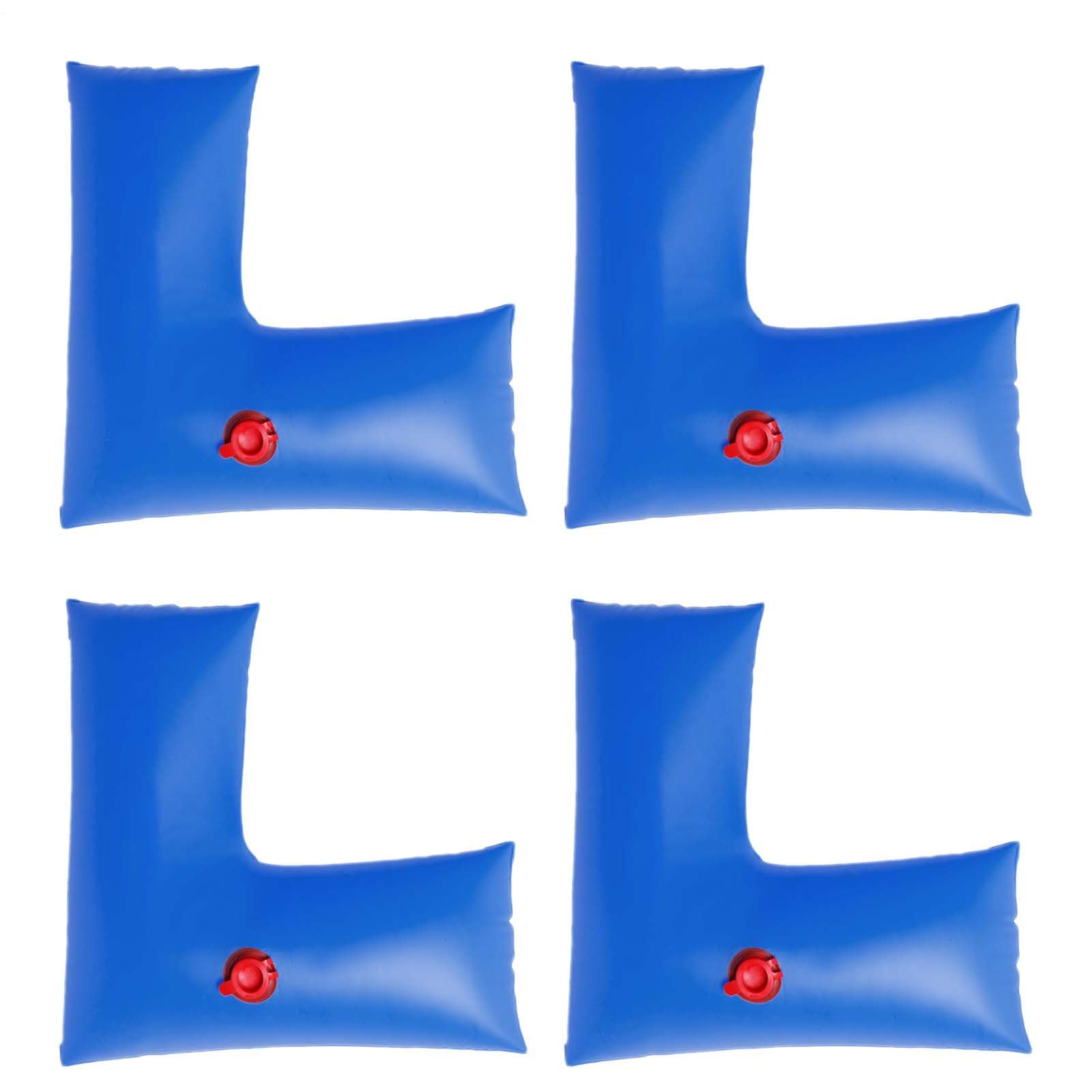 Wassersäcke für Poolabdeckung, kältebeständige Eckrohre, wetterfeste Eck-Wintertasche für Hinterhof, Schwimmen, Outdoor, Garten, Camping, Terrasse