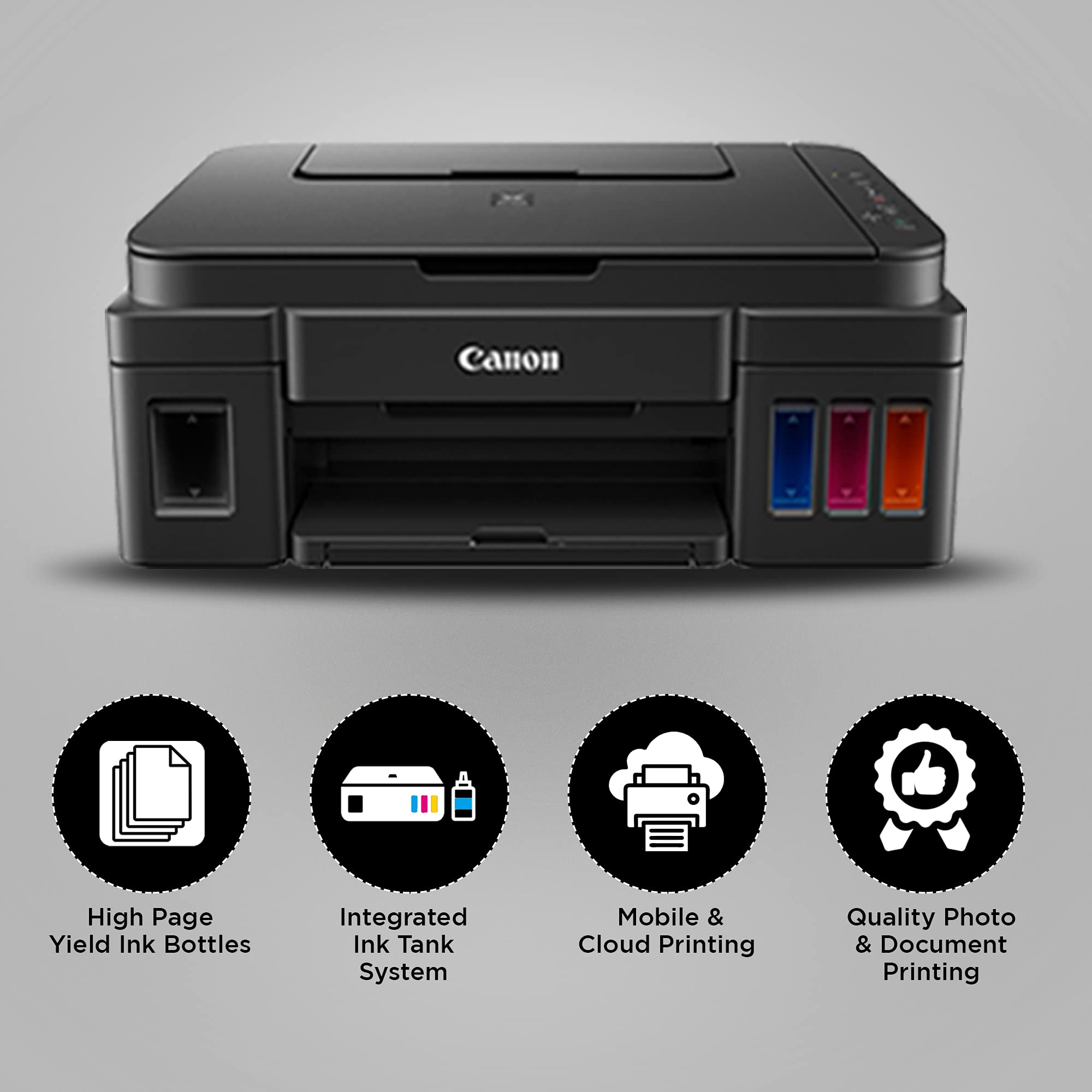 Canon Pixma G3000 All-in-One Wireless Ink Tank Colour Printer : Buy Online  at Best Price in KSA - Souq is now Amazon.sa: Electronics