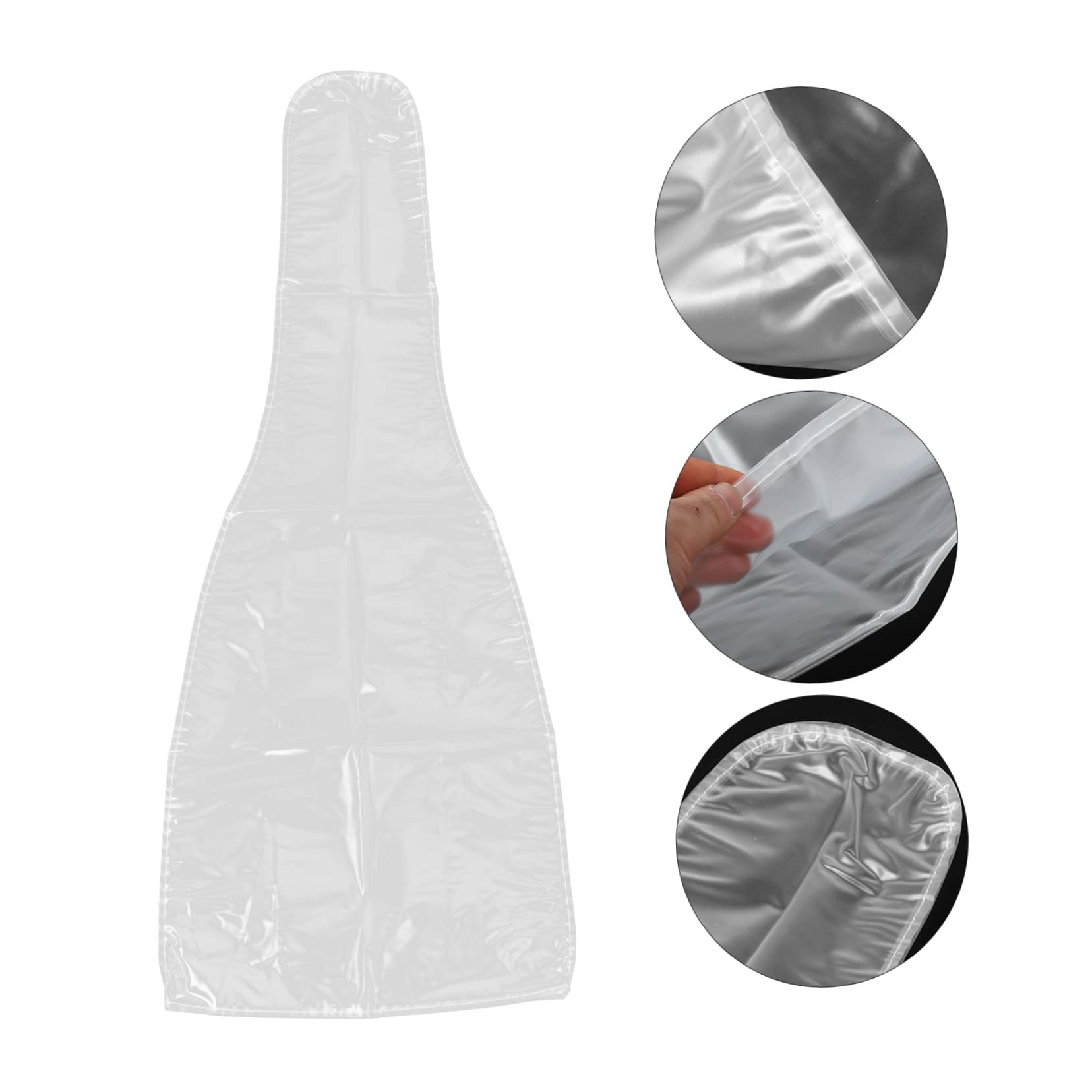 ifundom Frosted Bass Cover Waterproof Guitar Pvc Case Safe Electric Guitar Case for Bass Guitar Protect