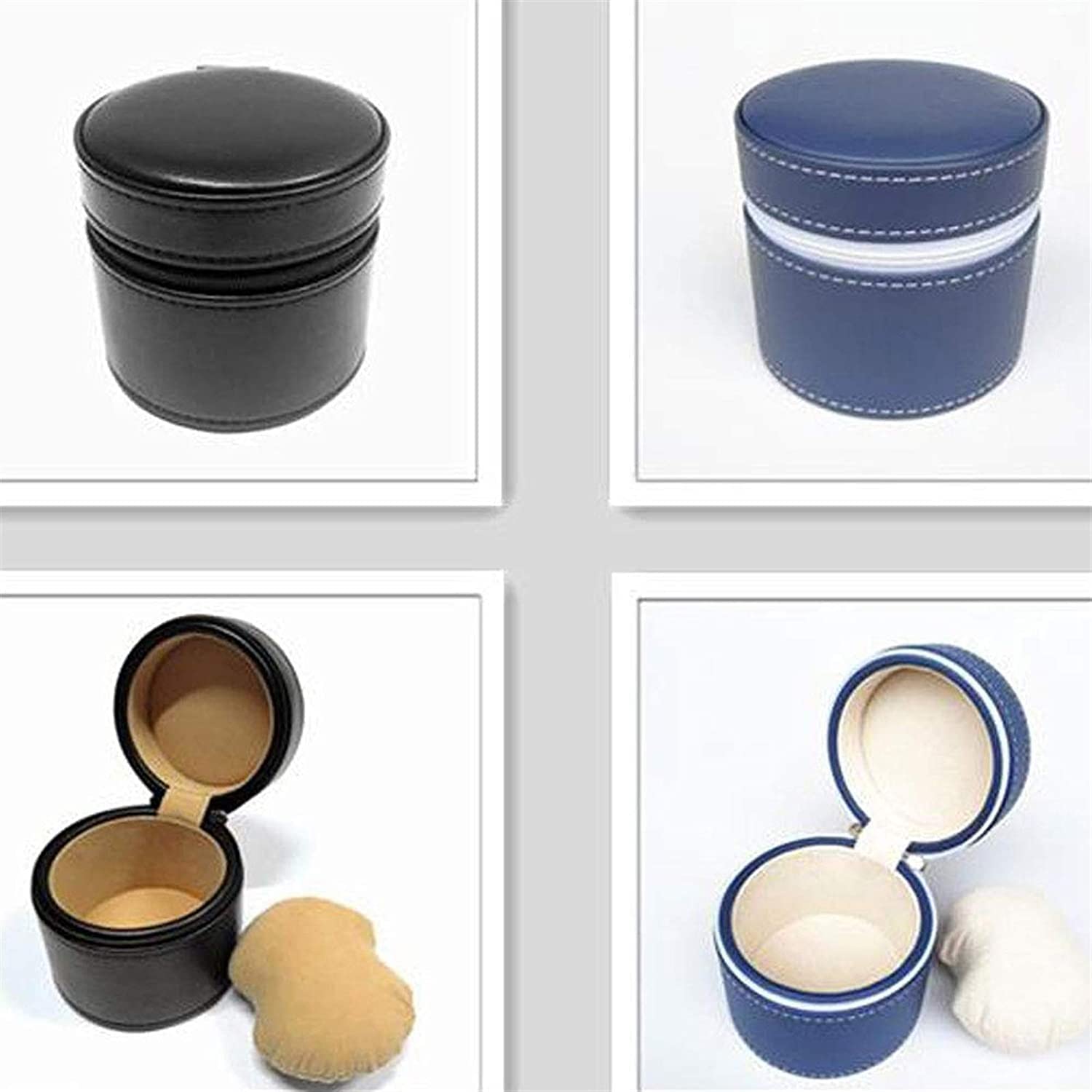 Stehlampe Stehleuchte Einzelne Uhrenbox Aufbewahrungsbox Uhrenaufbewahrungsbox Reise Uhrenetui Uhrenbox Für Männer Frauen Stehleuchte modern (Color : Black)
