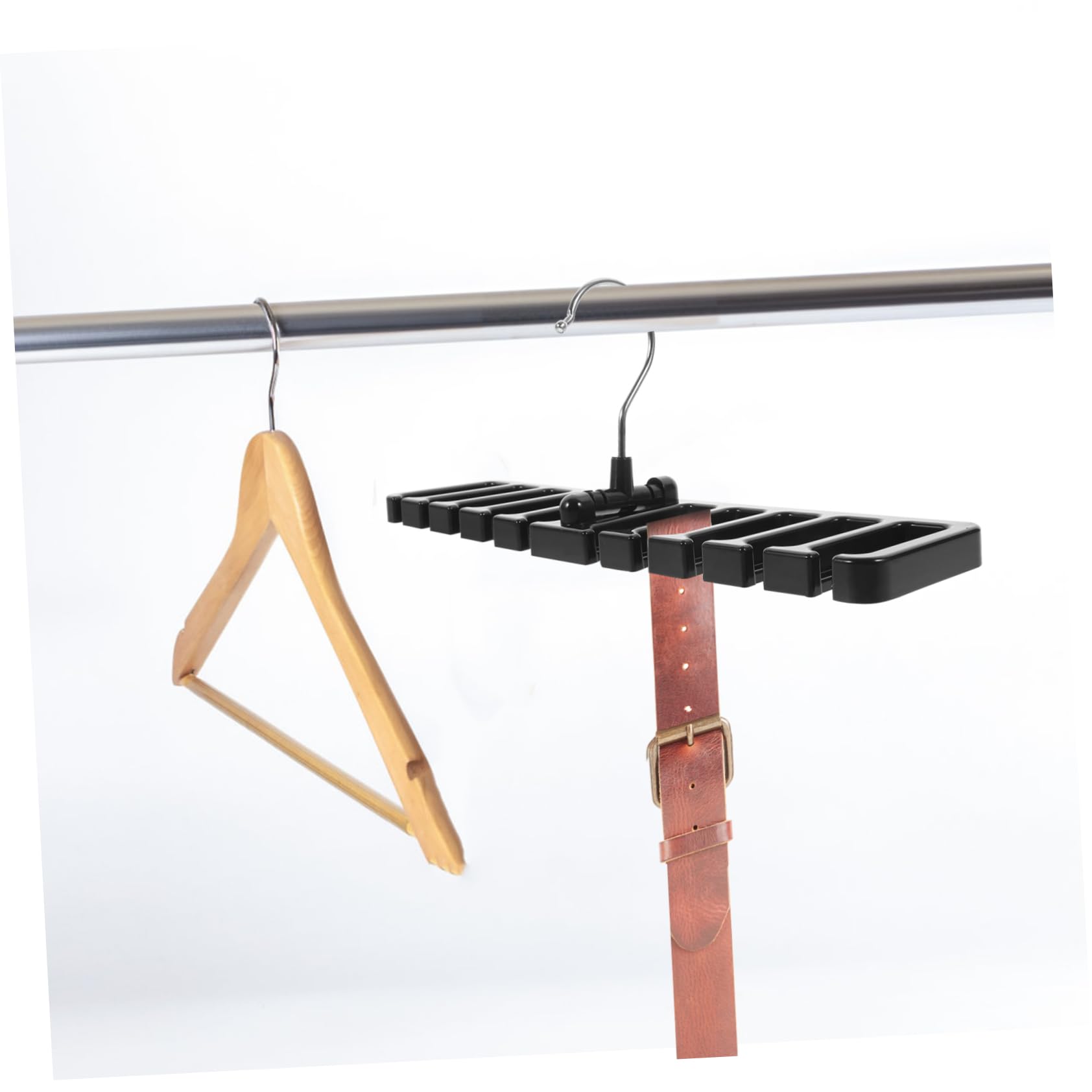 TOPBATHY 3 Series Organizador De Cinturones Y Bufandas Soporte Multifuncional Corbatas Y Pañuelos Espacio El Colgador De Accesorios Ropa 2 Piezas X 3