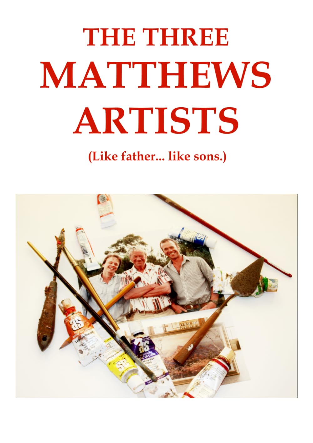 The Three Matthews Artists livre album d'art sur la peinture de paysage de père en fils