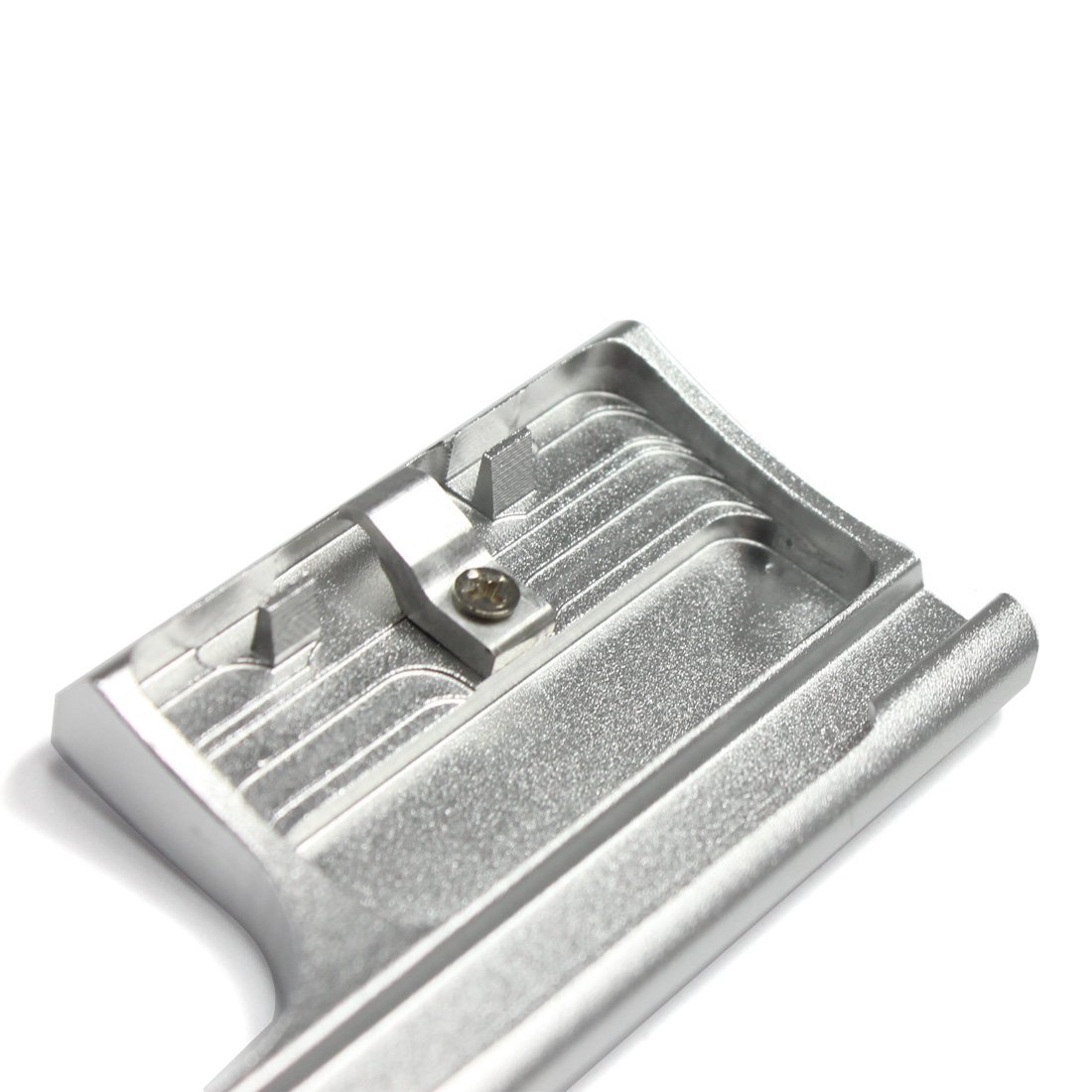 Wodoodporna obudowa ochronna obudowa zamek aluminiowy zatrzask kompatybilny z GoPro Hero 4 3+ akcesoria do kamery sportowej (szara)