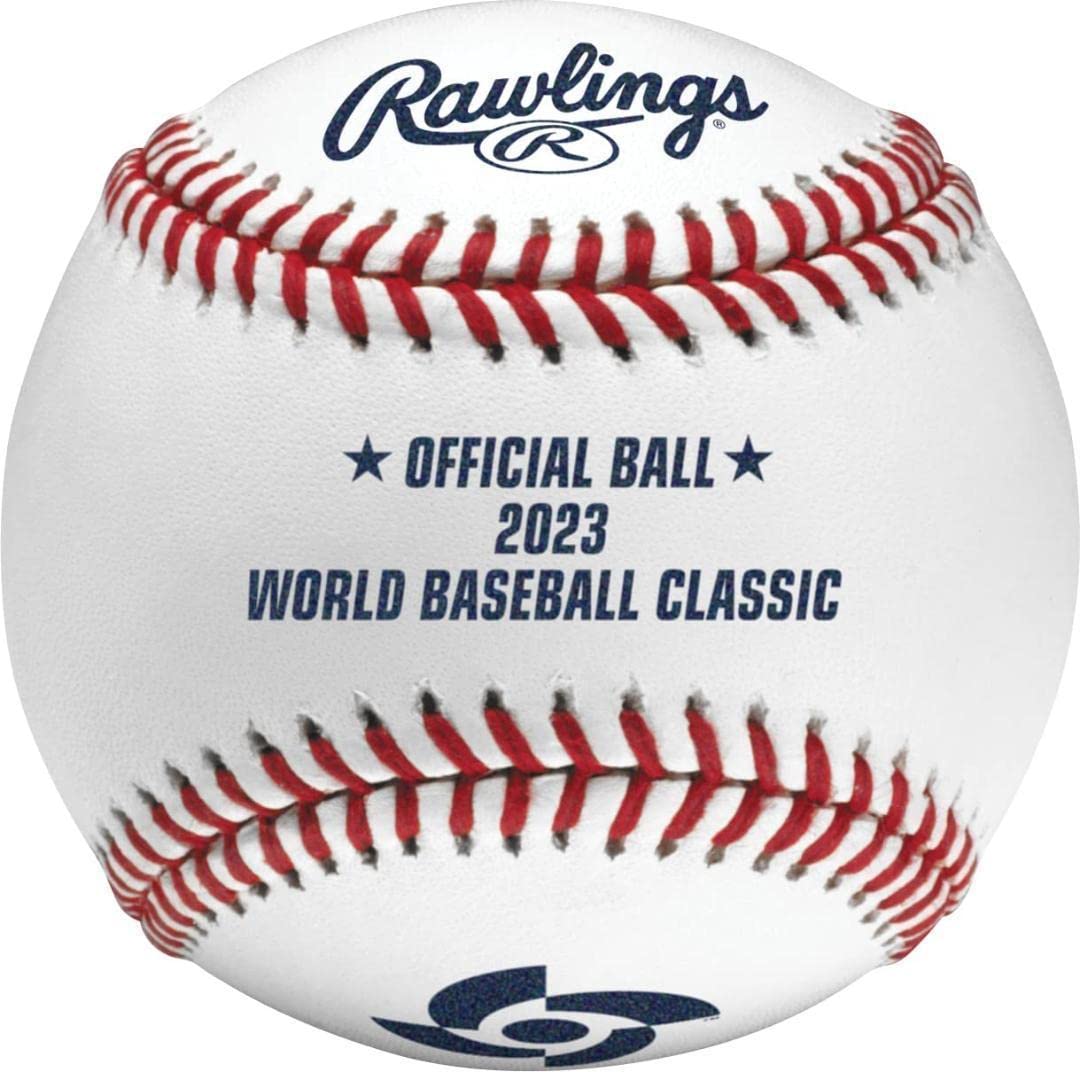 Amazon | 2個 WBC球 ローリングス 2023 公認球 ボール ROWBC23-R 