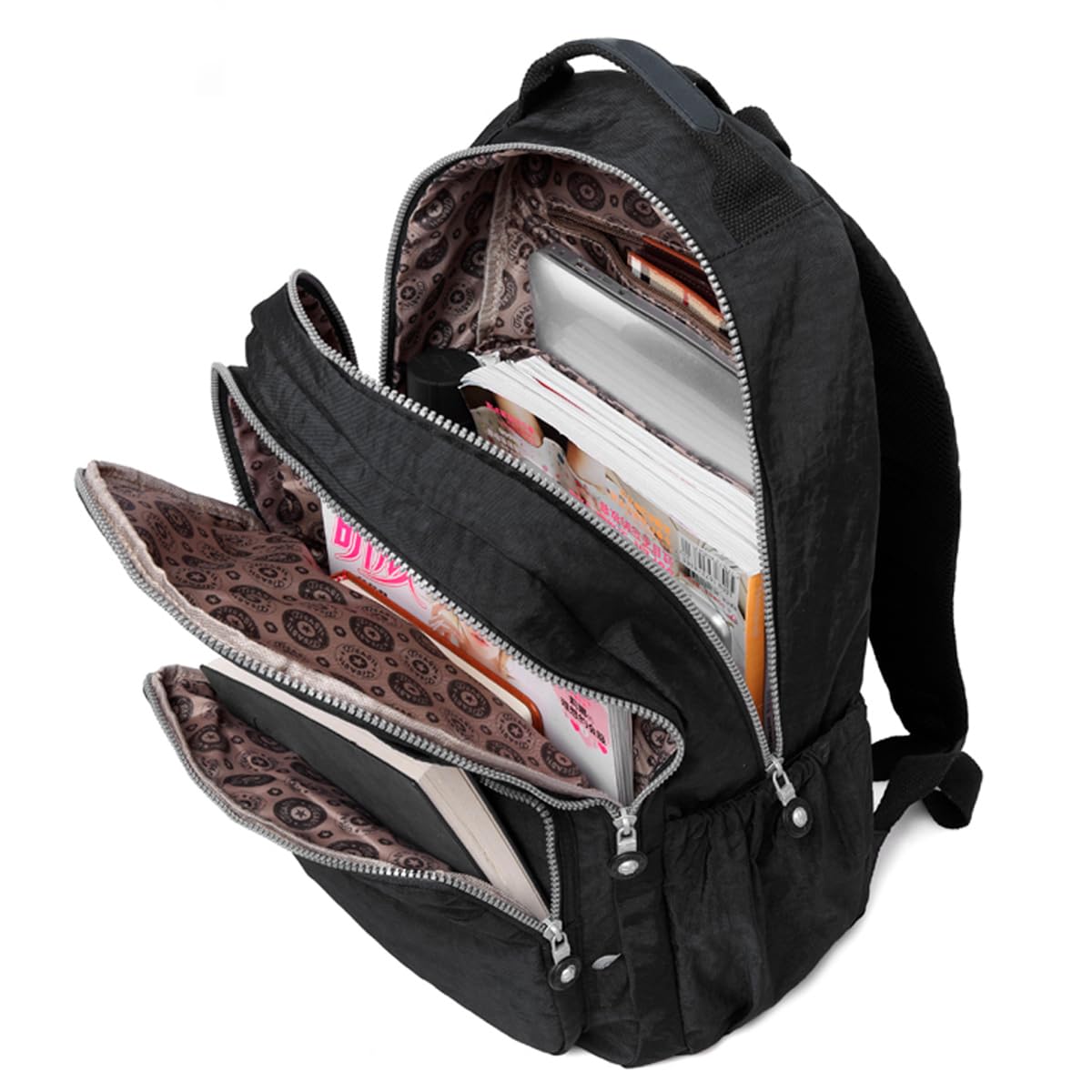 Mochila Bolsa Fofa Feminina Estilosa Elegante Academia Impermeável Escolar Viagem Trabalho Treino Fashion Mochilas Para Notebook Moderna Leve Passeio Preta em promoção! Veja a oferta e mais achadinhos de Bolsas 7 Hoje é o melhor dia para comprar Mochila Bolsa Fofa Feminina Estilosa Elegante Academia Impermeável Escolar Viagem Trabalho Treino Fashion Mochilas Para Notebook Moderna Leve Passeio Preta com aquele preço maroto! Promoção! Aproveite a oferta! 7