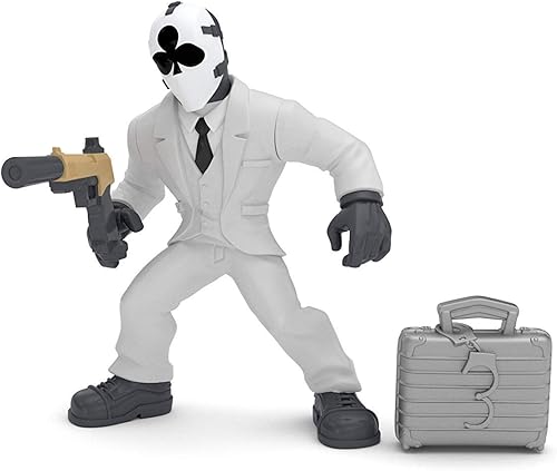Miniatura 5 de Fortnite Colección Battle Royale – Wild Card – Diamantes y comodines – Clubs – Paquete de 2 figuras de acción
