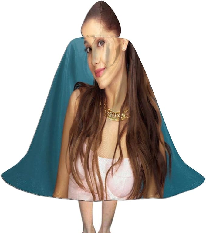 Amazon Co Jp 子供用ハロウィンマント 音楽アリアナグランデariana Grande ハロウィーン 家族のロールプレイング衣装 舞台衣装 仮面舞踏会 テーマパーティー ダンスパーティー 漫画展 耐久性のある長期使用 ハットマント ファッション