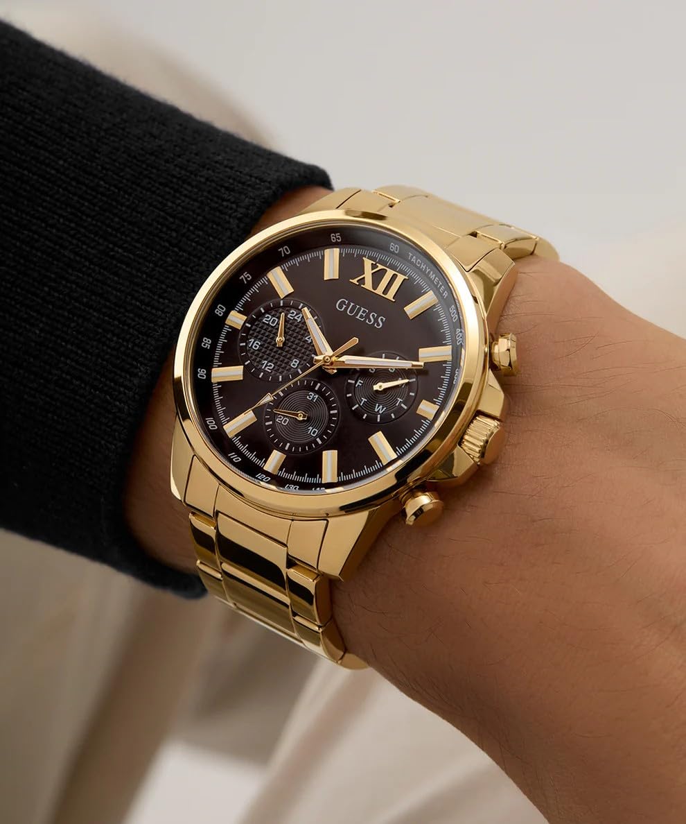 GUESS Watch GW0900G3, Dorado, Pulsera
