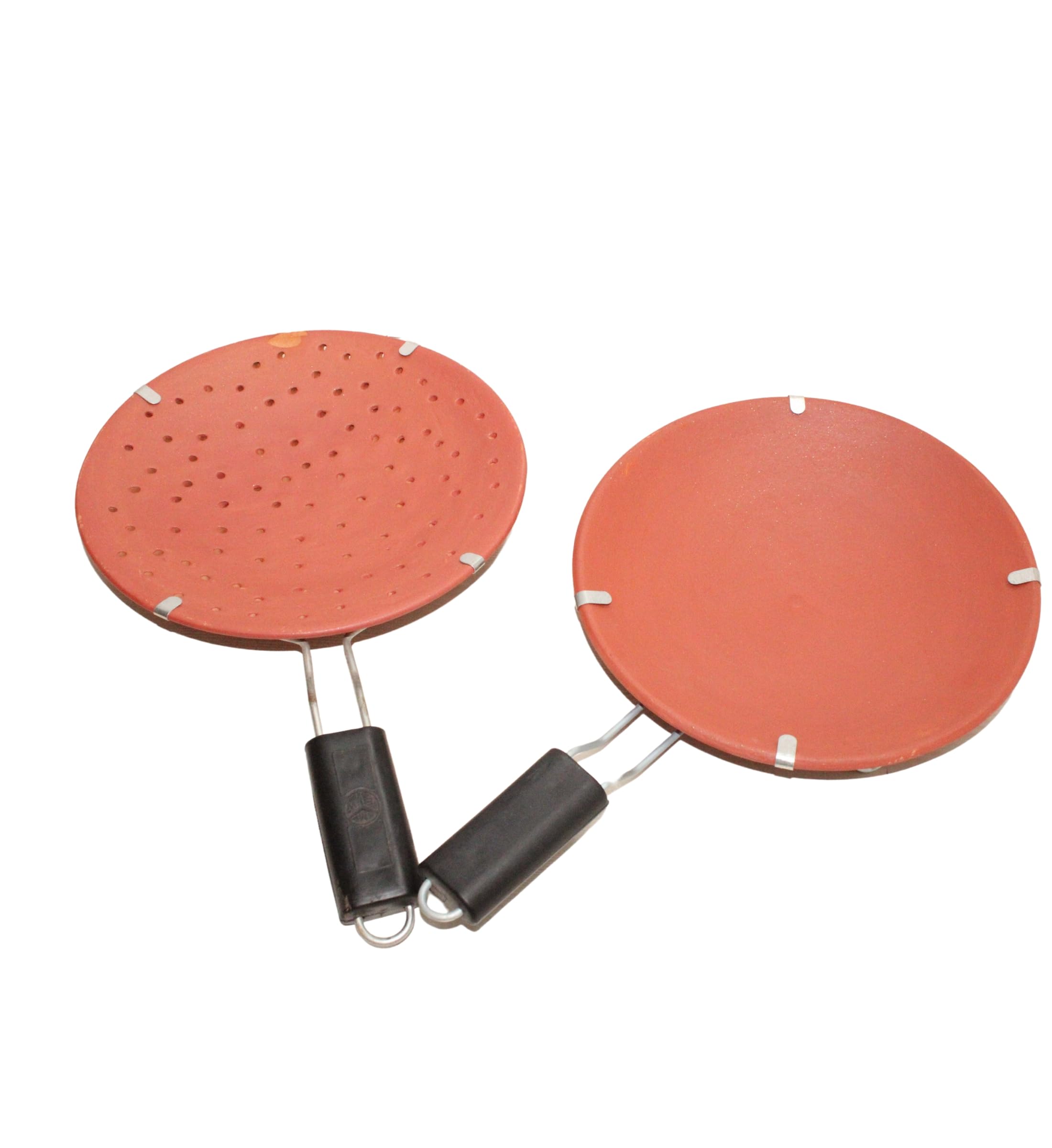 Stark Mart India paratha Tawa with Roti Tawa Roti Combo Set with Stand | Mitti Ke Tawa | Handmade Mitti Terracotta Clay Tawa for Making Roti/Chapatti (10 Inches) (Pack of 2) (B0D3QDKCMX) Amazon Price History, Amazon Price Tracker