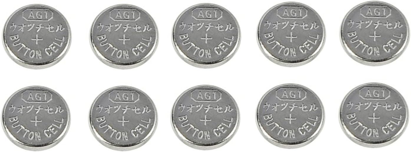 10 x 1.55V Button Coin Cell Watch Battery Batteries AG4 LR66 LR626 377