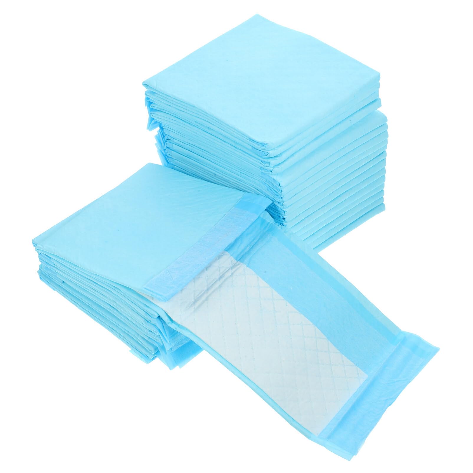 Toddmomy 50pezzi Tappetini Igienici Assorbenti Per Cani Da Leggeri e Impermeabili Per Addestramento e Uso Domestico Per Cuccioli e Cani Di Piccola Taglia