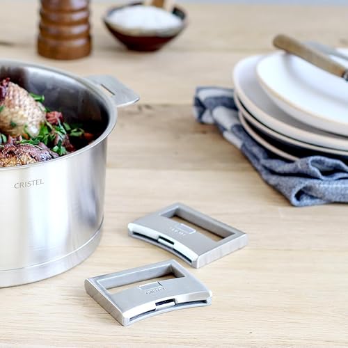 Miniatura 5 de Cristel Strate - Juego de asas, color plateado