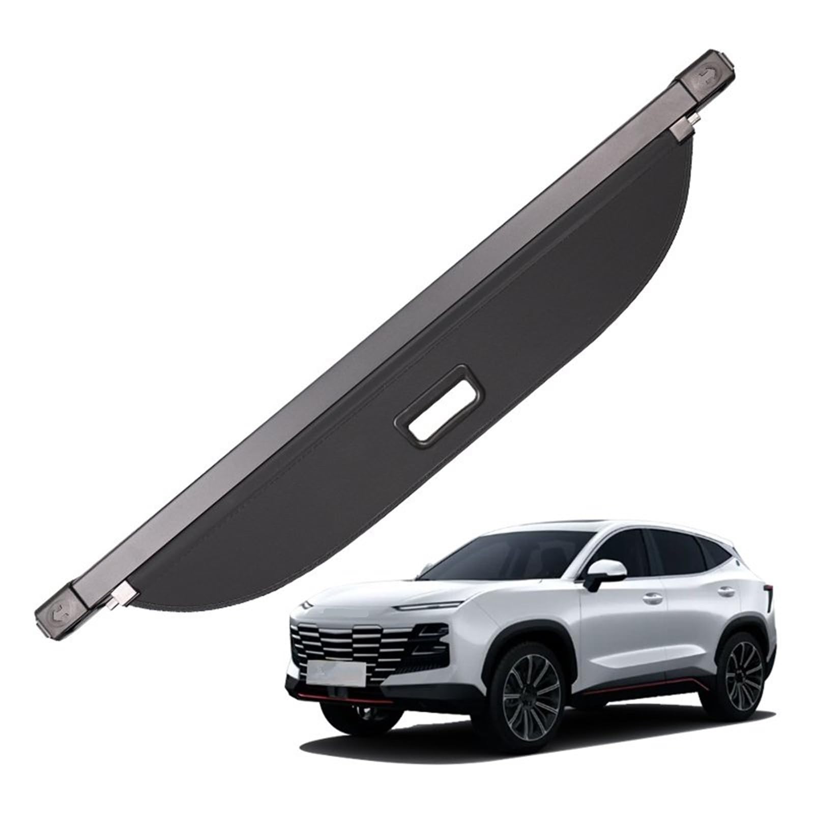 Versenkbare Trunk Cargo Abdeckung Kompatibel Auto Stamm Abschirmung Schatten Für Chery Für Jetour Für Dashing Gepäckraumabdeckung