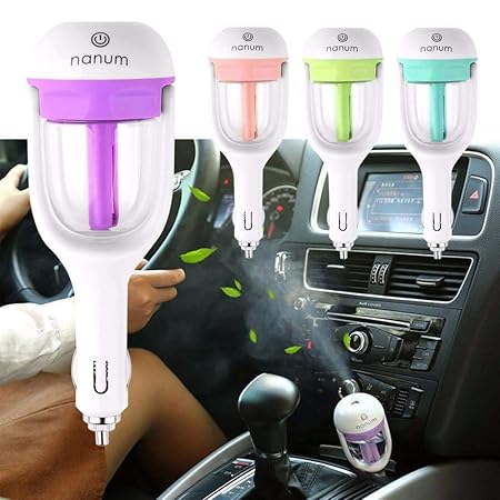 choice fashion Gudget Bazar Touch Screen 160 Degree Rotatable Car Humidifier and Purifier Car Sanitize Spray with Fast and Slow Mode Option
