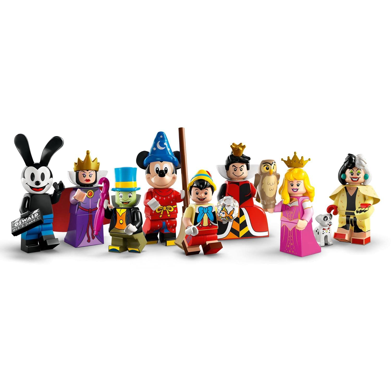 Minifiguren Lego 71038 Disney 100, Komplettsatz mit allen 18 Figuren