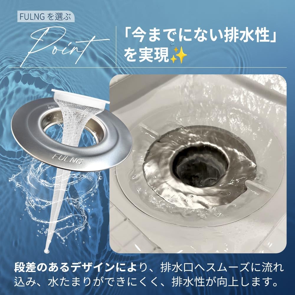 Amazon.co.jp: FULNG風呂ヘアキャッチャー TOTO向け,お風呂 排水溝