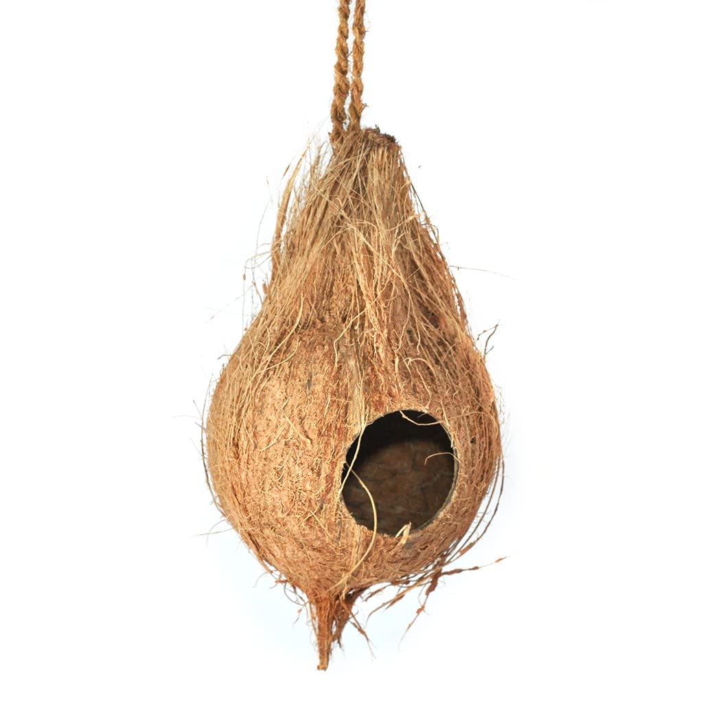 Habistat - Arboreal Hide - 11 x 11 x 16cm (4.3 x 4.3 x 6.3) - Natural Reptile Hide - Easy To Clean - Place Anywhere - Suitable For Small Species