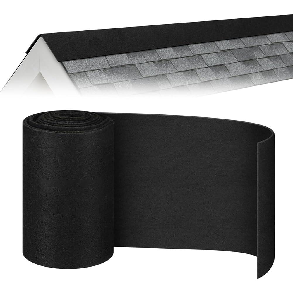 Jnchdghwa Black Roof Ridgevent Mesh Filter Roll Mesh Filter Roll For Attic Ventilation Metal Backed Ridgeguard