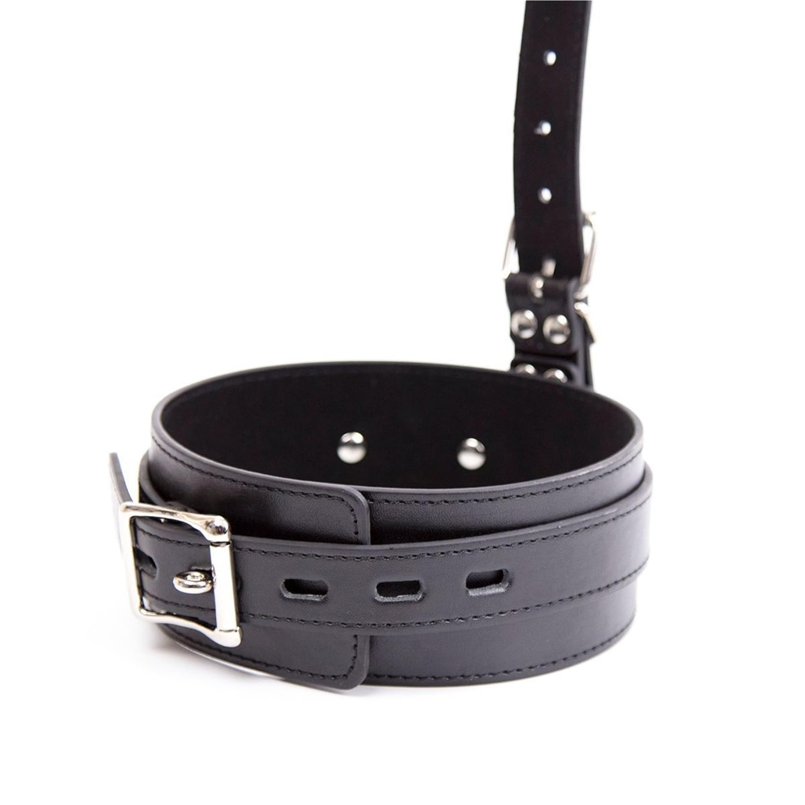 Mordaza De Anillo De Araña De Acero Inoxidable Para Bondage Bdsm,Arnés De Cuero Para La Cabeza Con Gancho Separador Para Nariz Y Boca,Juguetes Sexuales Para Parejas