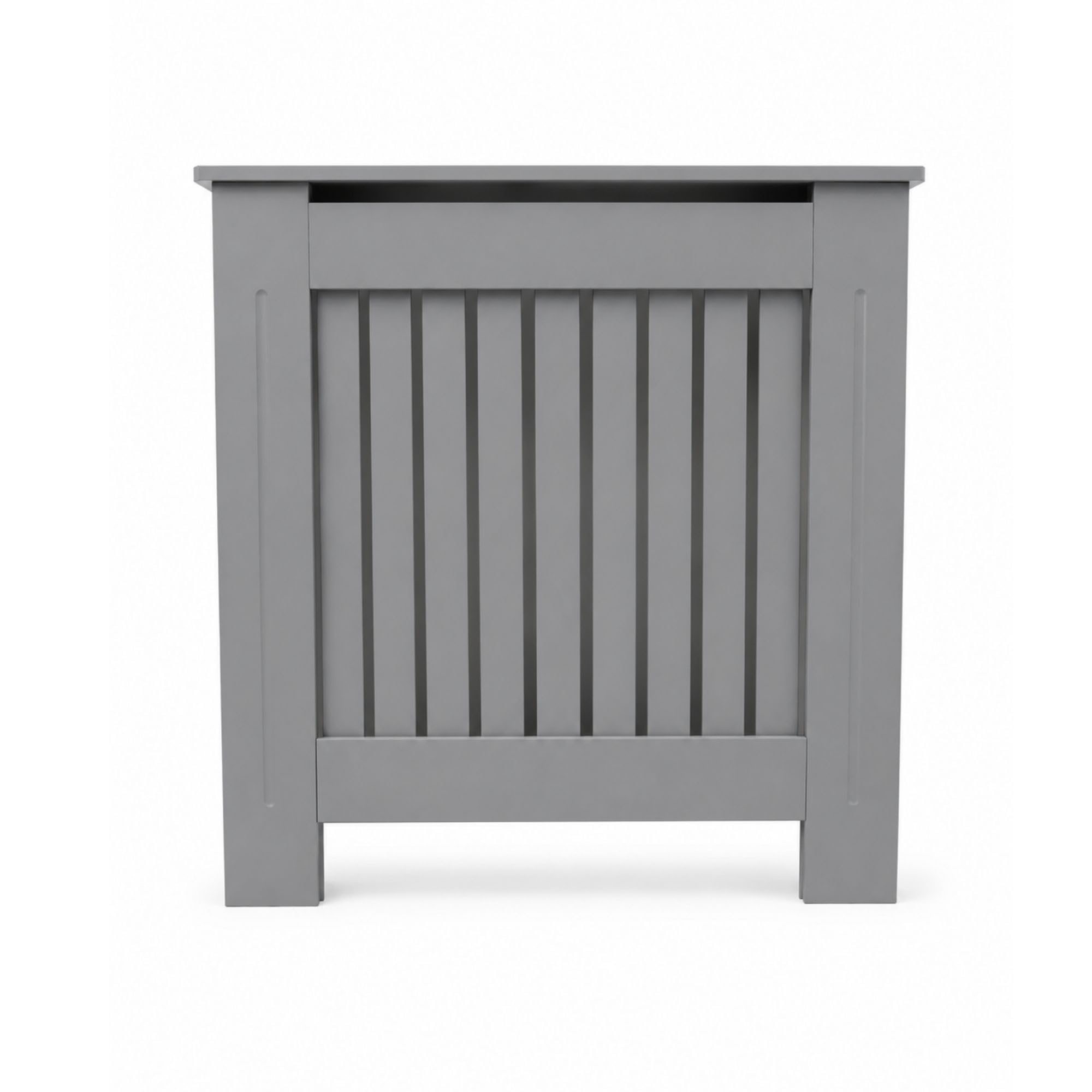 Caecus Radiator Cover Painted Grey W780 x D190 x H815 mm