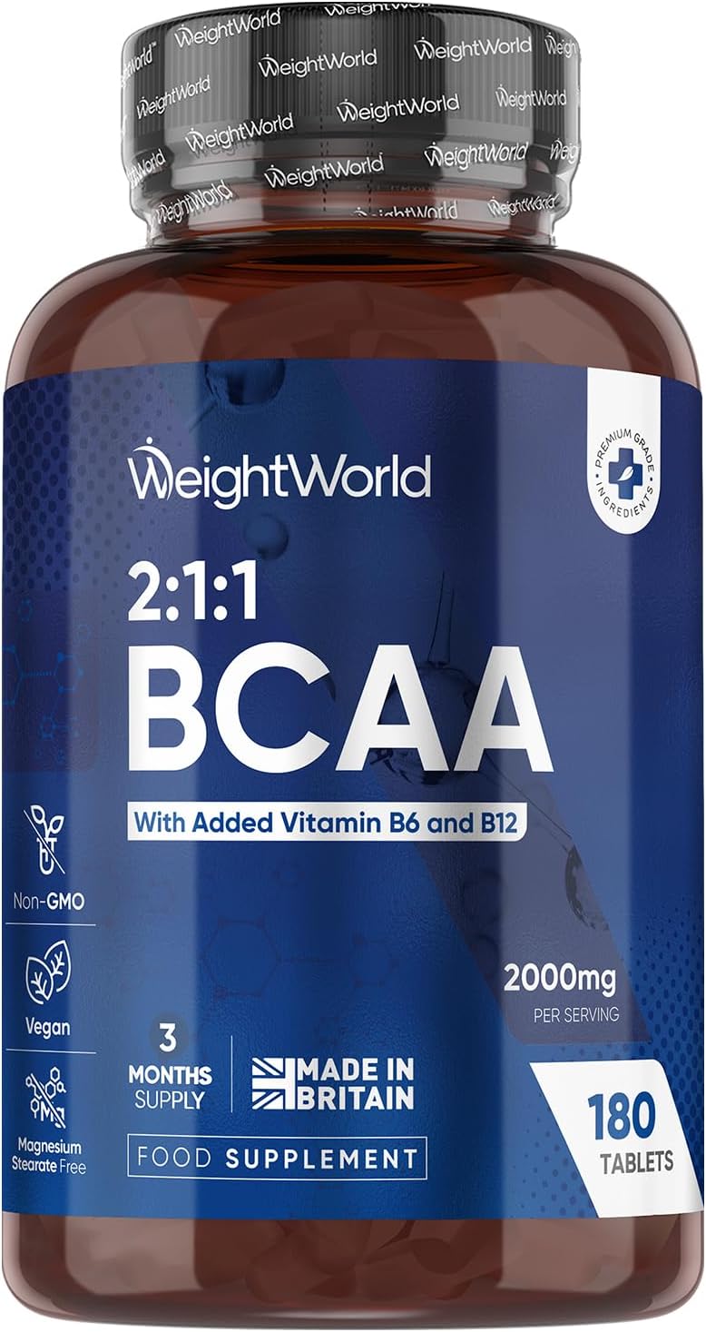 WeightWorld BCAA Tablets 2000mg...