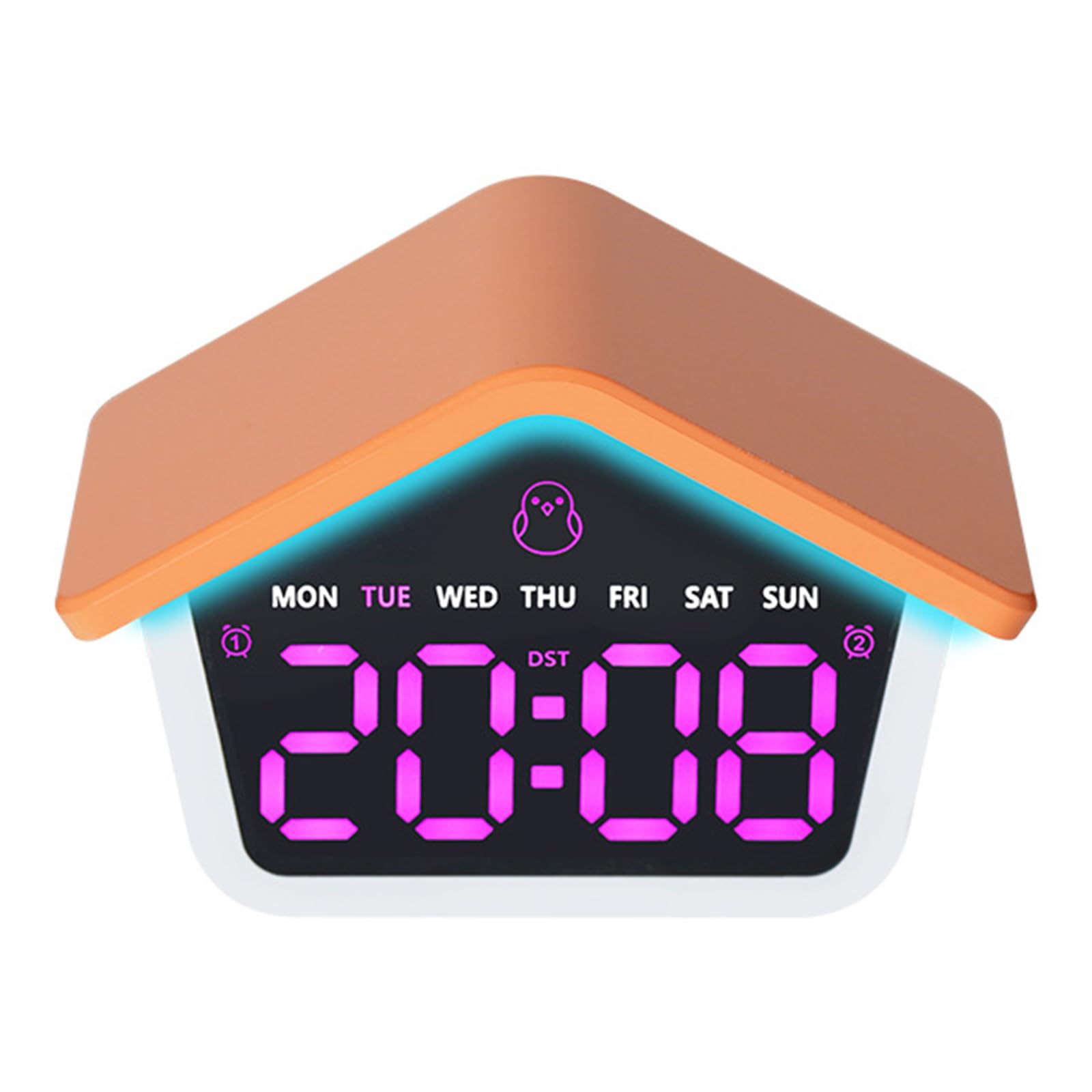 MURYE Digital Alarm Clock for Bedroom Electric Desk Clock with Time Date DST for Bedside Table LED Digital Clocks Alarm Clocks for Bedroom