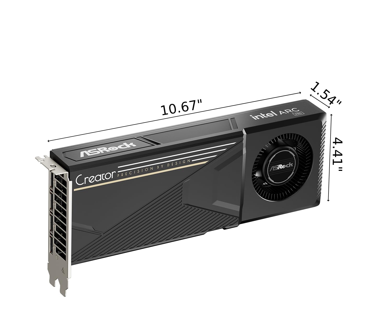 ASRock Intel Arc Pro B70 32GB GDDR6 Blower Grafikkarte PCIe 5.0 f?r Profis (90-GA6GZZ-00UANF)
