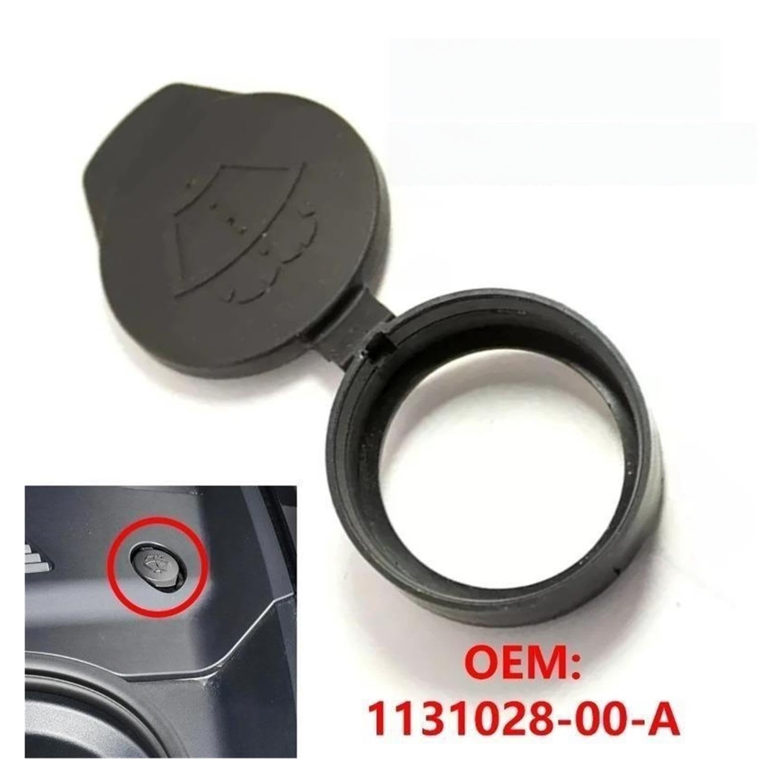 Für Tesla für Modell 3 SXY OEM 113102800A Unterlegscheibenkappe