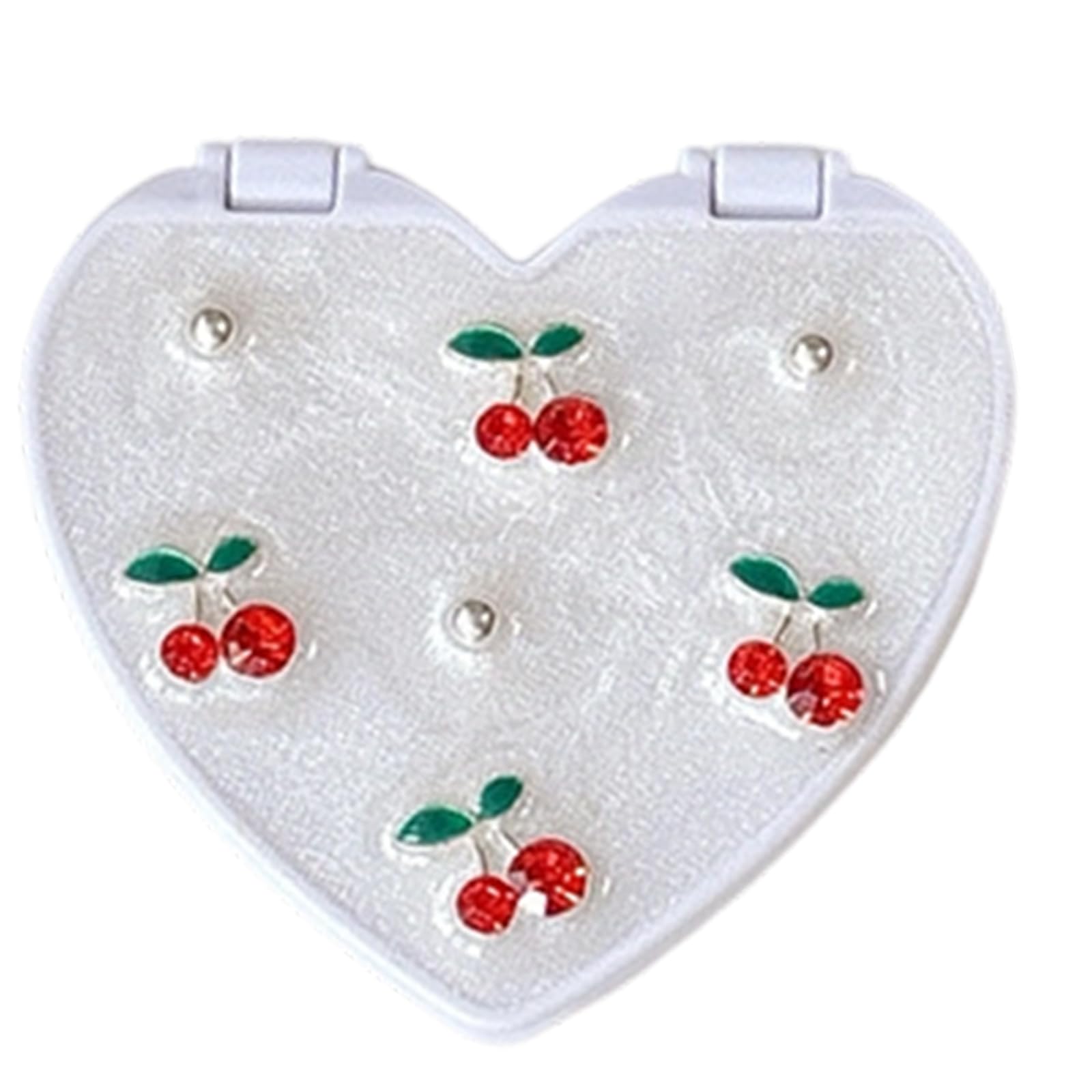 Tfaoys C Decorative Mirrour For Phone Heart Shaped Resin Decor Accent With Reflective Enter For Desk Shelf Vanity Orner Bedroom Room Display Decor Minis Phone Mirrour Decorative Heart Accent Reflective Resin