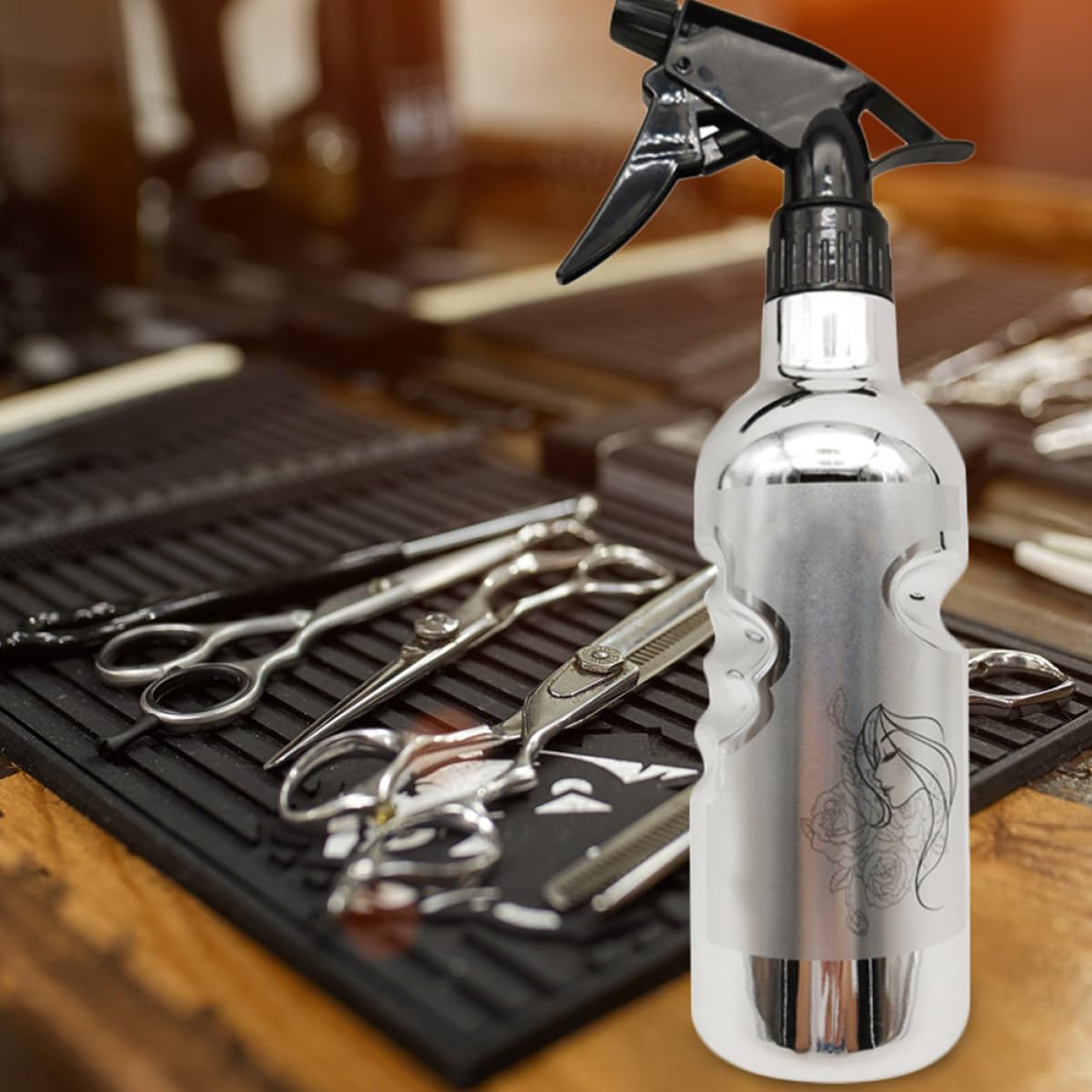 FRCOLOR 5pezzi Spray Per Parrucchieri Bottiglia Spray Ergonomica Di Alta Qualità Per Styling e Giardinaggio Ricaricabile e Resistente Design Confortevole e Pratico