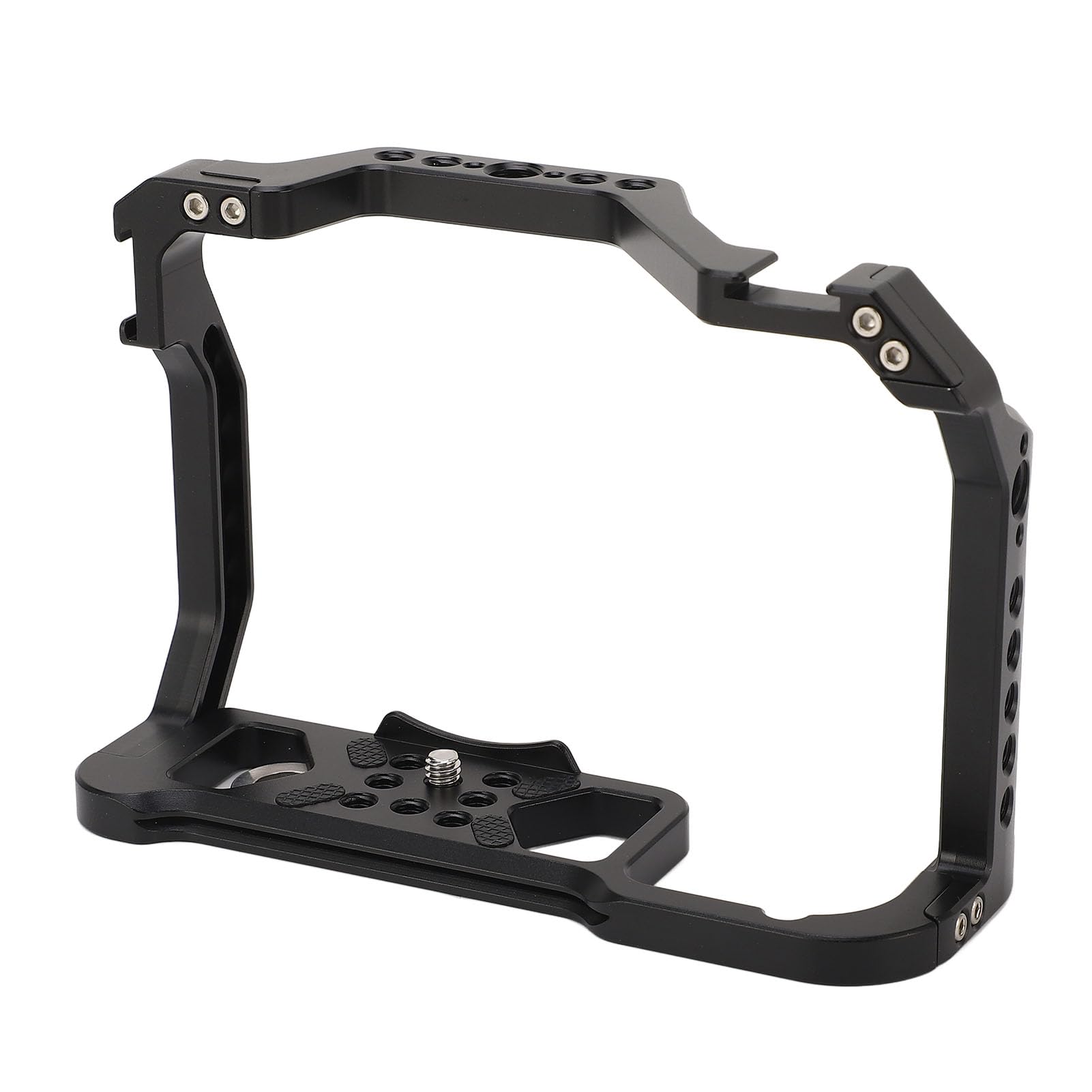 Stabilizzatore in Lega di Alluminio con Gabbia Completa per Fotocamera, Perfetto per Riprese Video Vlogging R5 R6 Design Resistente per Registi
