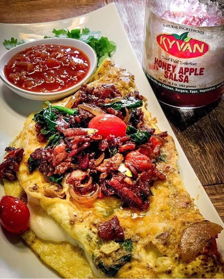 Miniatura 7 de KYVAN Salsa de manzana con miel caliente y suave - Paquete de 2