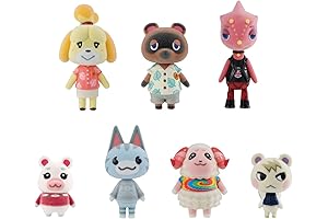 Animal Crossing Flocked Doll Collection