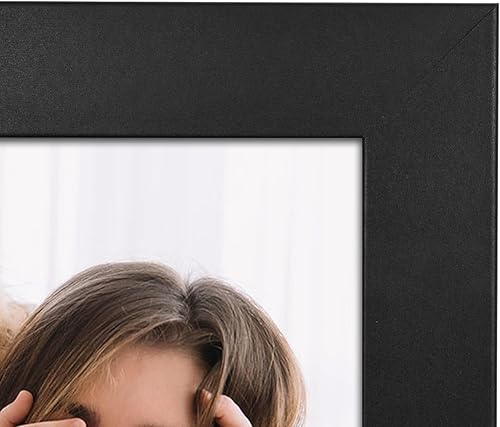 Vista 42 de Frametory, Marco de fotos triple de 4 x 6 pulgadas, marco de fotos con bisagras, tres marcos plegables para escritorio, marco de vidrio vertical Gris